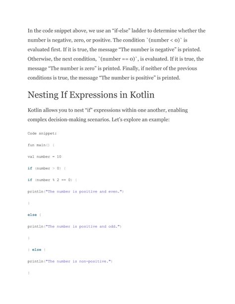 Ppt If Expression In Kotlin Powerpoint Presentation Free Download Id 12455248