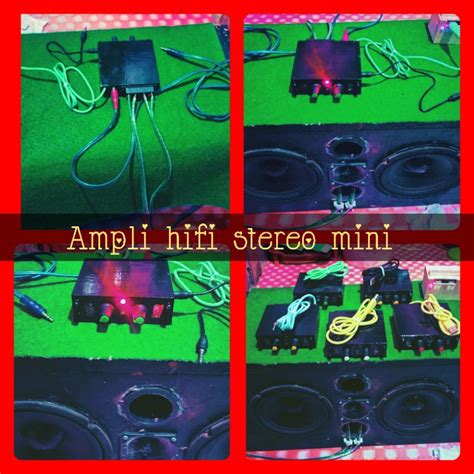 Jual Ampli Mini Stereo 5 Volt Ampli Mini PAM8403 Rakitan Ampli Mini 5V