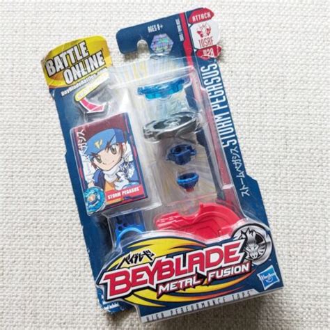 Beyblade Metal Fusion Hasbro Storm Pegasus BB 28 105RF With Launcher EBay