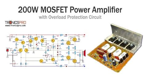 200w Mosfet Amplifier Circuit Diagram Diy Circuit Diagram Car Audio