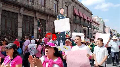 Marcha En Defensa Del INE Suma A 10 Mil Personas En Puebla