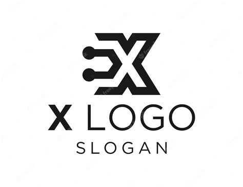 Diseño De Logotipo De Letra X Vector Premium