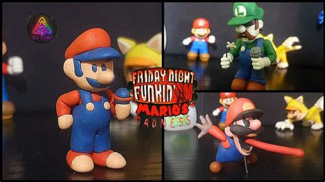 Fnf Creando Personajes De Mario S Madness V En Plastilina Fnf Mods