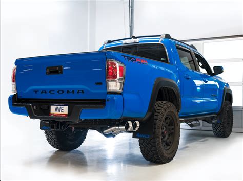 Awe Announces New Dual 0fg Catback Exhaust For 3rd Gen Toyota Tacoma A True Dual Exhaust