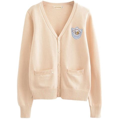 My Melody Knit Cardigan Sweater Sweatshirt Kawaii Kawaii Babe