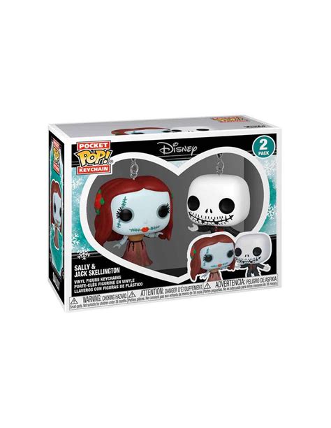 Llavero Pop Jack Y Sally Pack De 2 Pesadilla Antes De Navidad