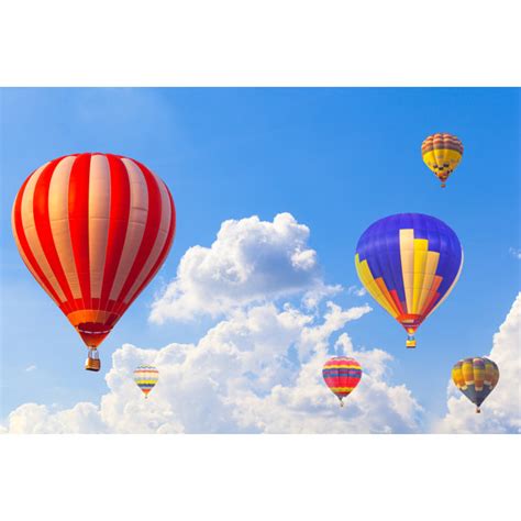 Ebern Designs Hot Air Balloon By Wrapped Canvas Photograph Wayfair