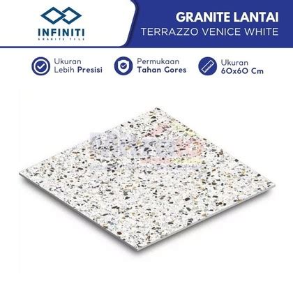 Jual Infiniti Granite Lantai Terrazzo Venice White X Cm