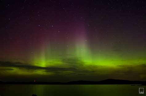 Aurora Borealis! The Aurora Borealis and Big Dipper. Island Falls, # ...