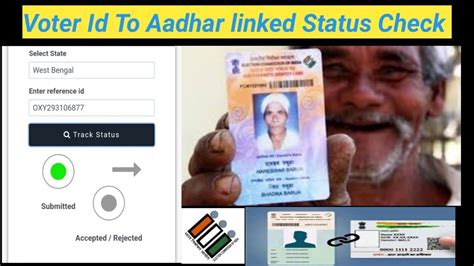 How To Track Voter Id To Aadhar Linked Status Online Check Voter Aadhar