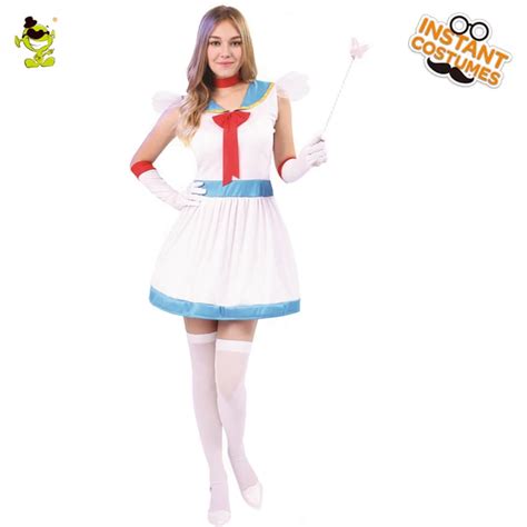 Women Sexy Sailor Moon Costumes Adult Women Masquerade Party Popular