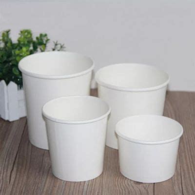 Biodegradable Pla Paper Cup Compostable Paper Container Disposable