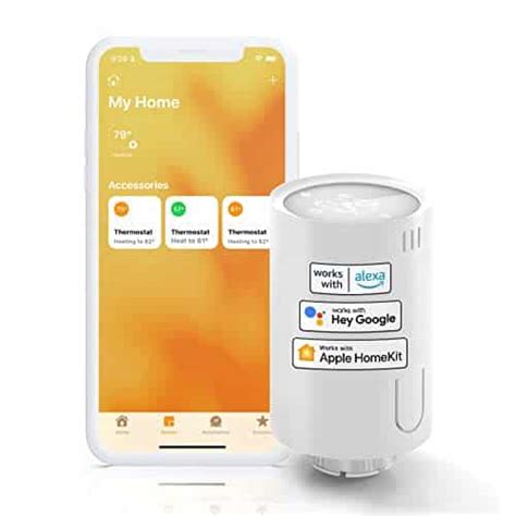 Meross Thermostat Wifi Connect Avec Contr Le Vocal