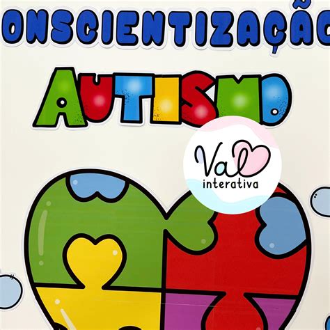 Painel Dia Do Autismo Val Interativa