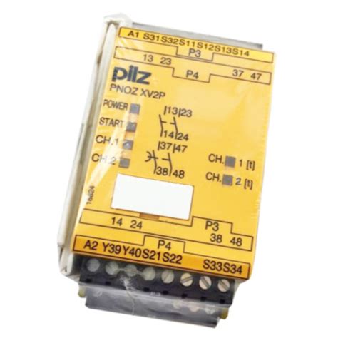 Pc New Pilz Safety Relay Pnoz Xv P Vdc N O N O T Ebay