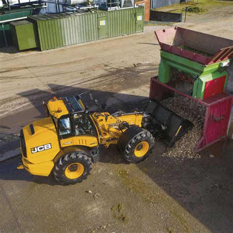 Chargeuse Sur Pneus Tm Jcb Compacte T Lescopique Avec Cabine