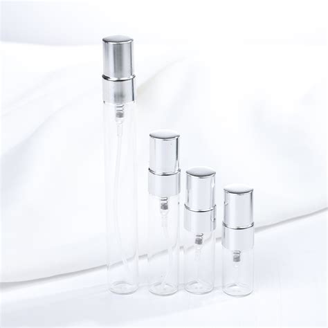 Stock Empty 2ml 3ml 5ml Perfume Glass Vials Sample Spray Tester Perfume Bottle China Aluminum