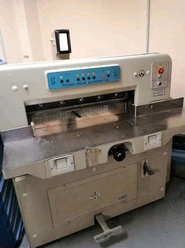 Used 76em Polar Paper Cutting Machine At Best Price In Dehgam