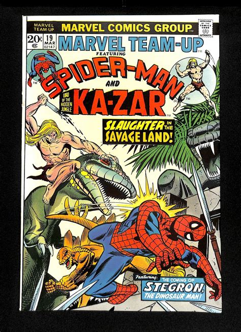 Marvel Team Up Spider Man Ka Zar Full Runs Sets Marvel