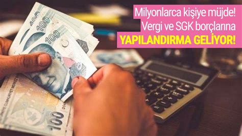 Devlete olan borçlara yapılandırma geliyor Medyabar