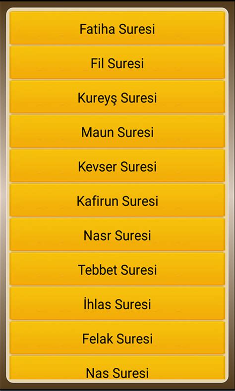 Namaz Sureleri S Ras