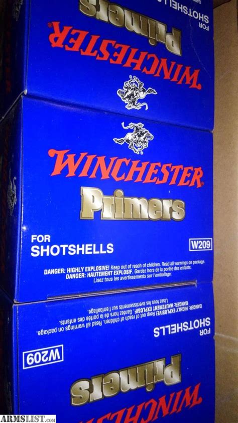 ARMSLIST For Sale Winchester 209 Primers