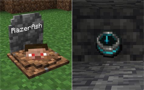 Gravestone Mod Vs New Recovery Compass Which Is Better For Minecraft