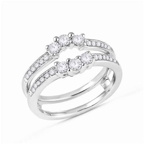 3 Stone Wedding Ring Enhancers Jenniemarieweddings