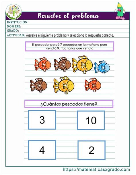 Ejercicios de matemáticas para primer grado de primaria