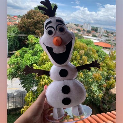 Olaf Em Feltro Elo Produtos Especiais