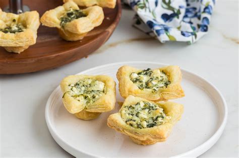 Feta Spinach Tartlets Tasty Homemade Recipes