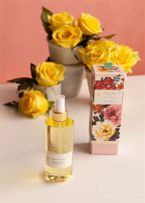 Empty Vase Lollia Dry Body Oil Always In Rose Same Day Flower