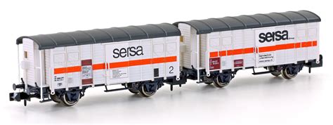 Hobbytrain H Er Set Gedeckte G Terwagen Sersa Ep V