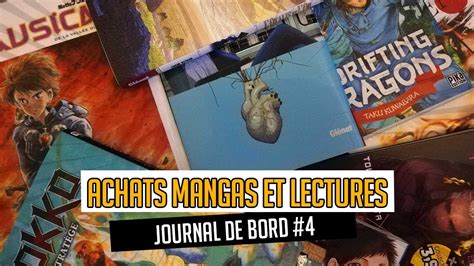 De nouvelles séries dans la mangathèque ACHATS LECTURES MANGAS 4