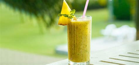 Pineapple Cucumber Detox Smoothie Dherbs The Best All Natural