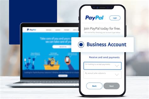 Set Up A PayPal Business Account