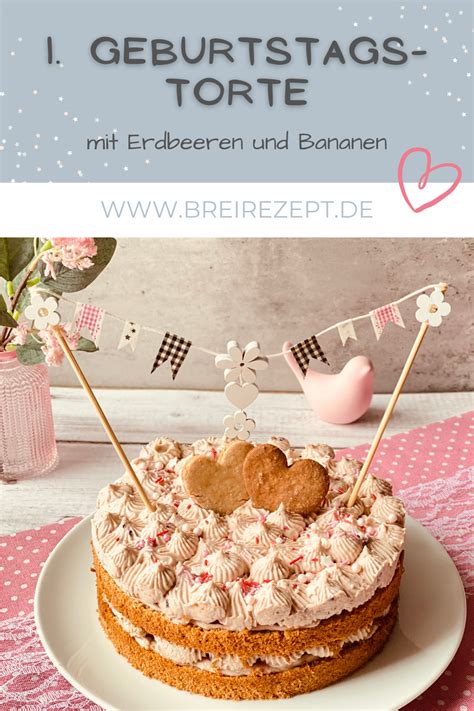 Geburtstagstorte Ohne Zucker F R Das Baby Rezept Kuchen Und Torten