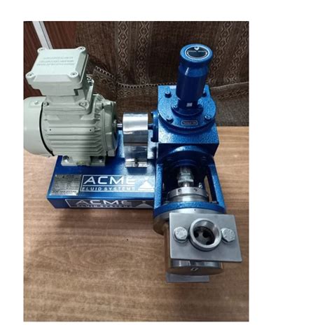 All Ss Grade Plunger Metering Pump At Rs 19 000 Piece In Noida