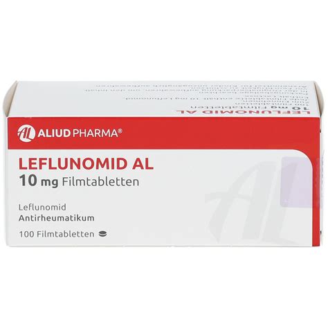 Leflunomid Al Mg St Mit Dem E Rezept Kaufen Shop Apotheke