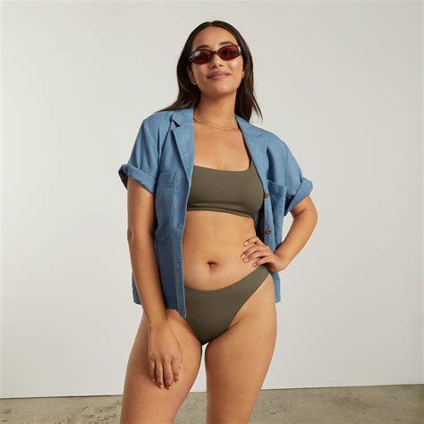 The Thigh High Bikini Bottom Beech Everlane