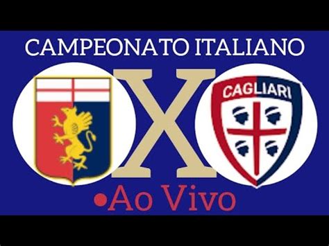 GENOA X CAGLIARI AO VIVO CAMPEONATO ITALIANO 29 04 2024 NARRAÇÃO