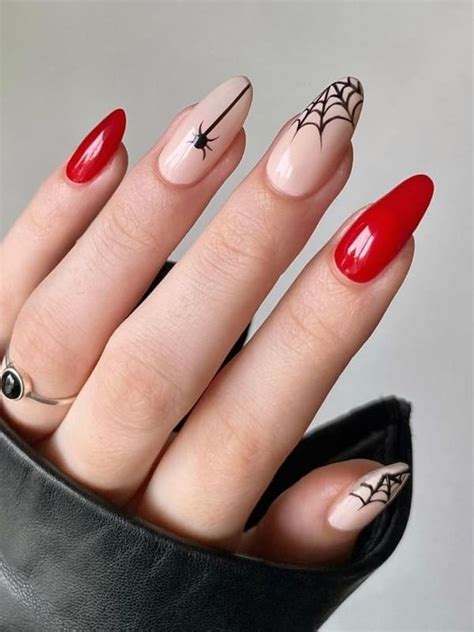 Embrace The Halloween Spirit Enchanting Spider Web Manicure Ideas