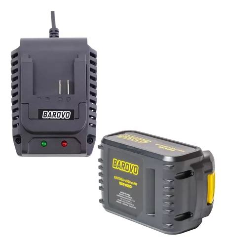 Combo Cargador 220v 50 Hz Y Bateria Litio 4000 Mah Barovo