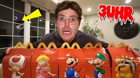 KAUFE NIEMALS ALLE SUPER MARIO BROS Film HAPPY MEALS Um 3 UHR NACHTS