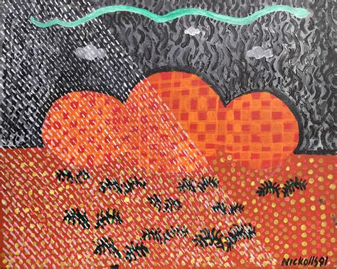 Rain Time By Trevor Nickolls Wentworth Galleries
