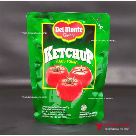 Jual Del Monte Saus Tomat Kemasan Gr Shopee Indonesia