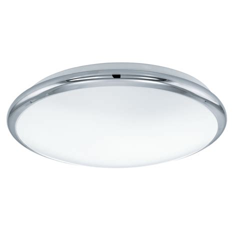 Applique Plafonnier Eglo Applique Plafond Manilva Led En Acier Chrome