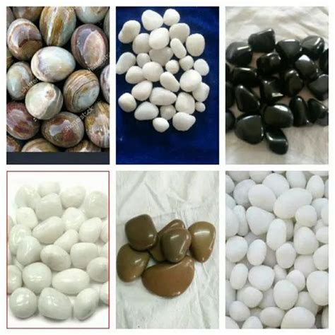 Oval Polished Pebble Stones For Landscaping At Rs Kilogram In