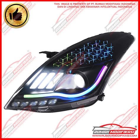 Jual Head Lamp Suzuki Swift Rgb Biled Projector Mustang