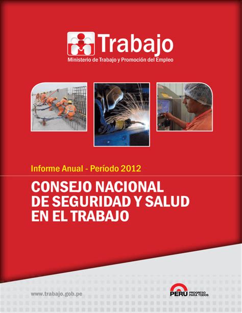 Consejo Nacional De Seguridad Y Salud En El Trabajo